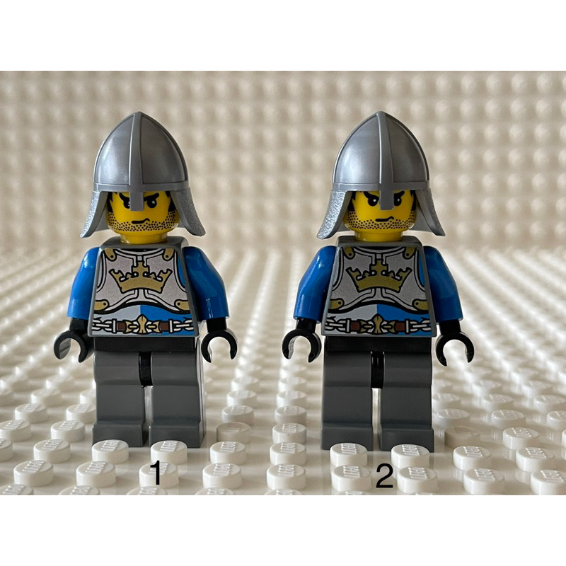 LEGO樂高 城堡系列 絕版 二手 850888 人偶 士兵 皇冠 徵兵