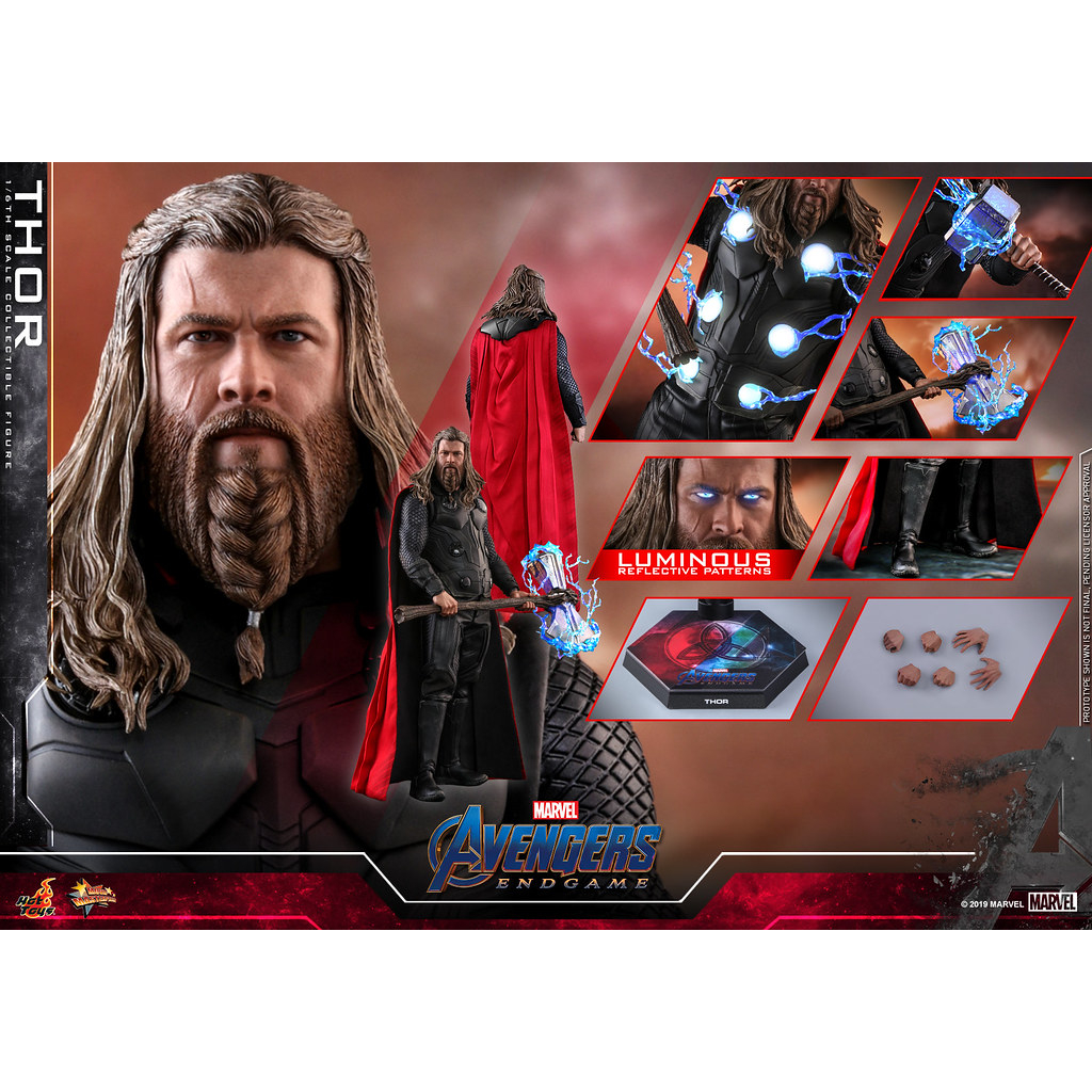 野獸國 Hot Toys MMS557 復仇者聯盟 終局之戰 雷神索爾 Thor