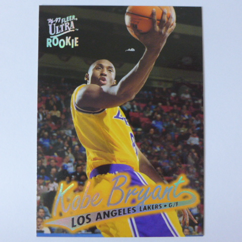~Kobe Bryant/柯比·布萊恩~RC/名人堂/小飛俠/黑曼巴 1996年Ultra.NBA新人卡