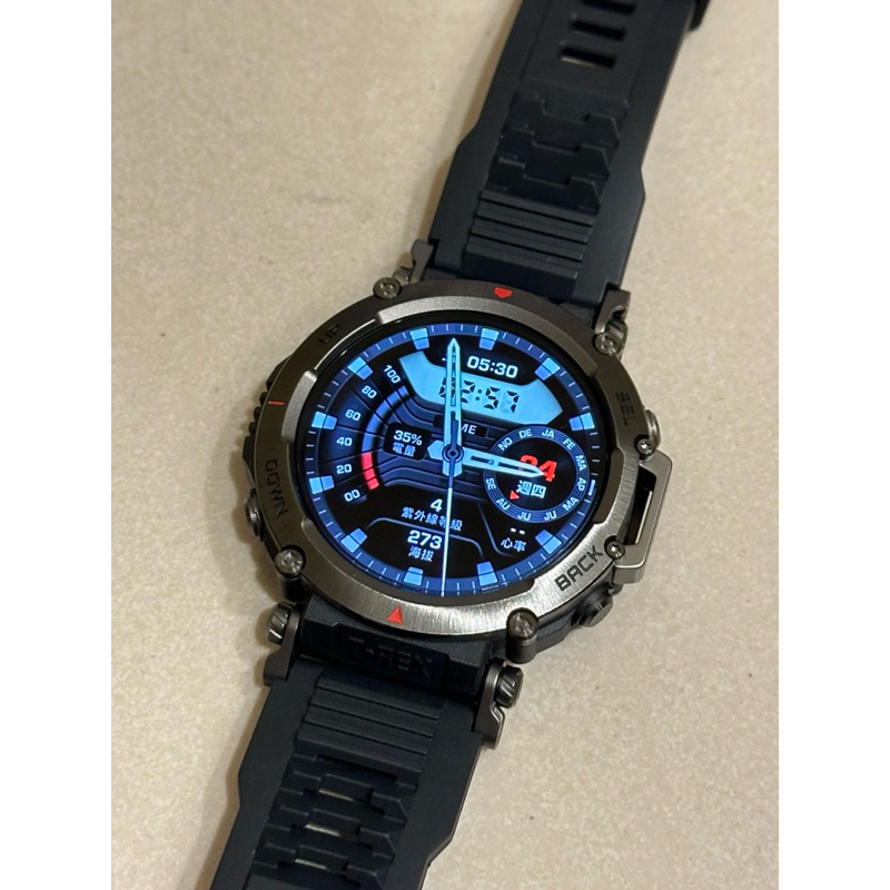 近全新 Amazfit T-Rex Ultra 軍規 GPS 潛水智慧手錶【蝦皮最便宜！】