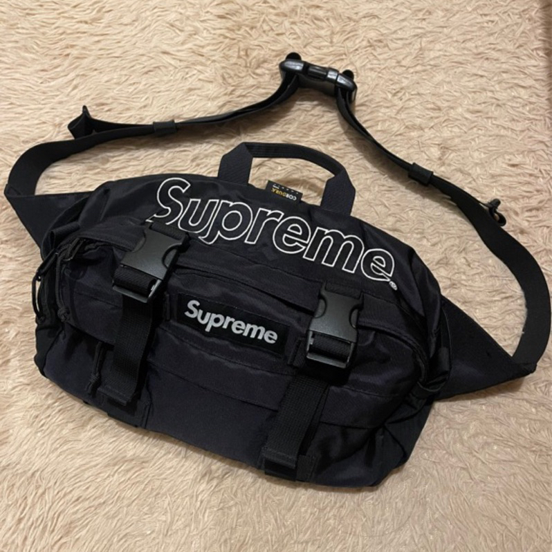 Supreme 19FW 47Th Waist Bag 小包 肩包 黑色 稀有