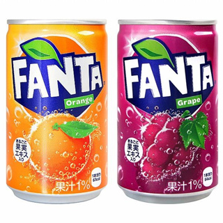 Fanta 芬達 汽水-橘子風味(160ml)【小三美日】 DS016178