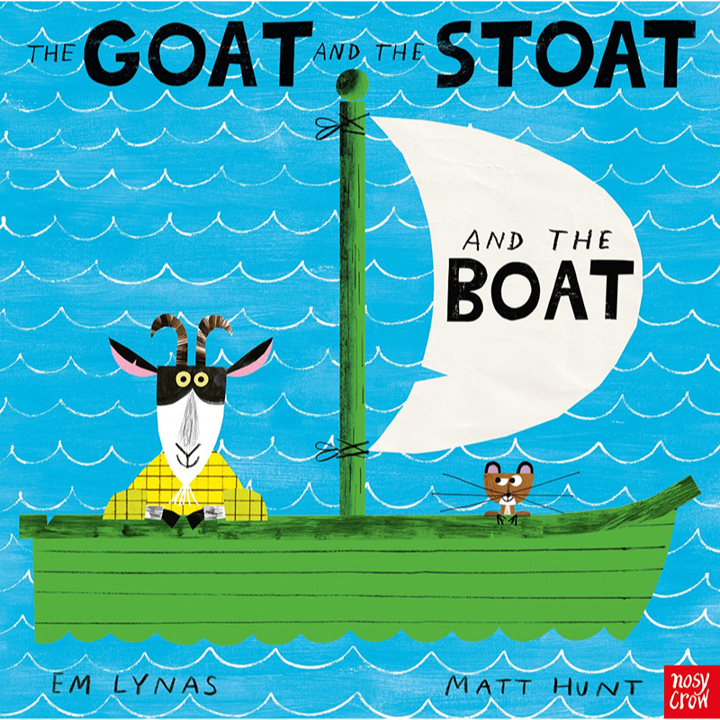 THE GOAT AND THE STOAT AND THE BOAT 英文繪本+QRCODE