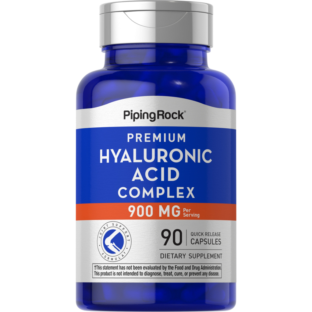&lt;台灣現貨&gt;Piping Rock Hyaluronic Acid Complex 透明質酸複合物, 900 mg 90