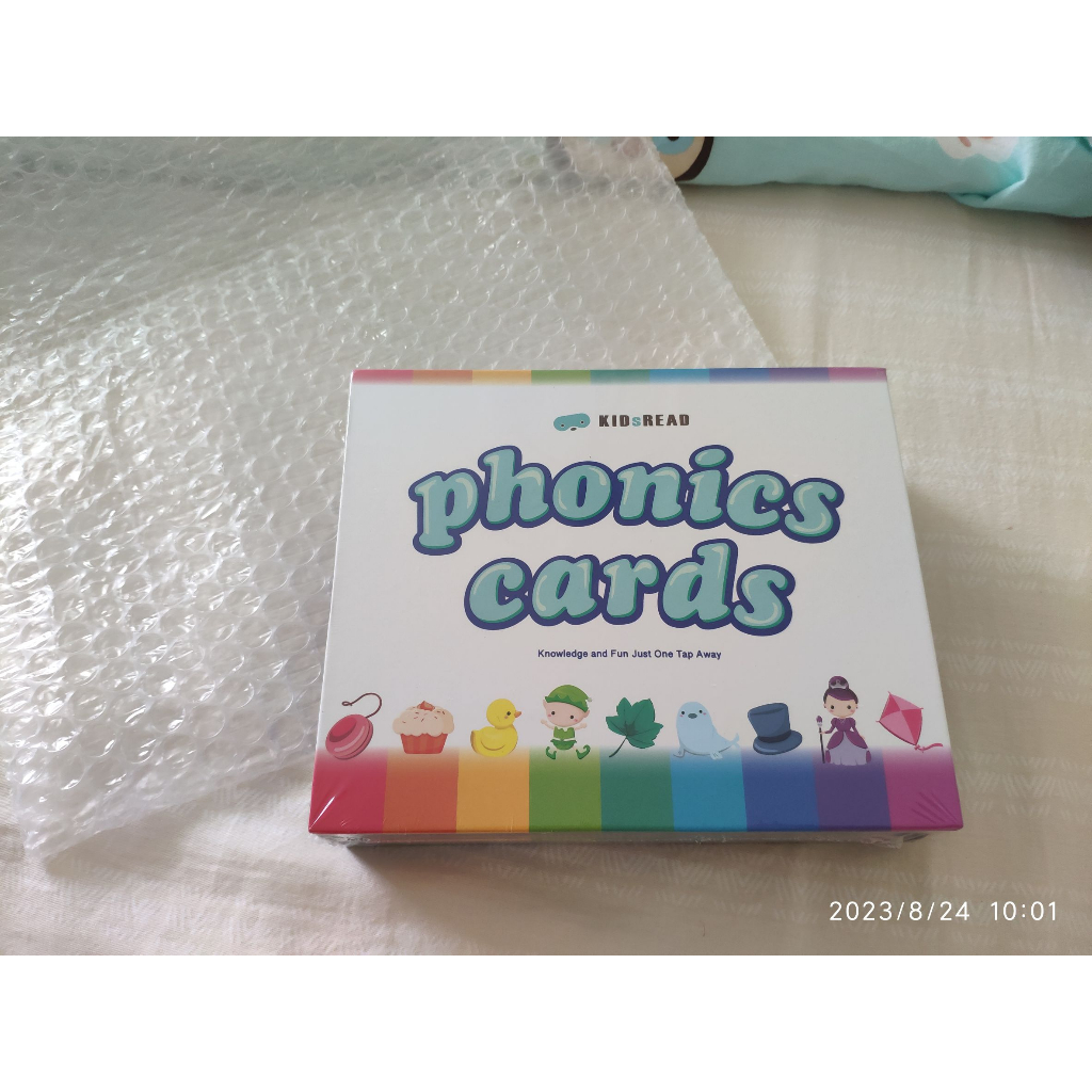 (全新) kidsread phonics cards 發音遊戲卡