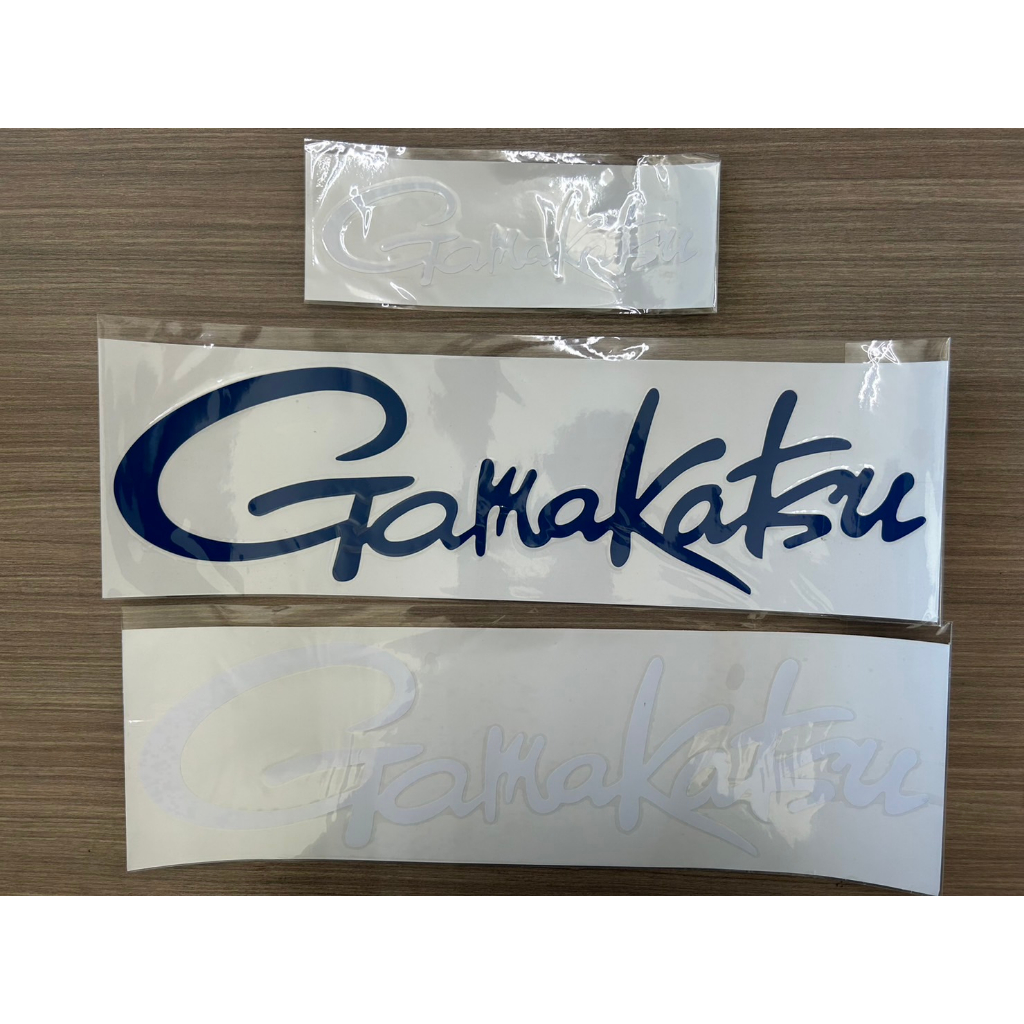 🔥【台南平昇釣具】🔥 GAMAKATSU 貼紙  可貼冰箱 大貼紙 46*14(CM) 小貼紙 23*9 釣魚貼紙