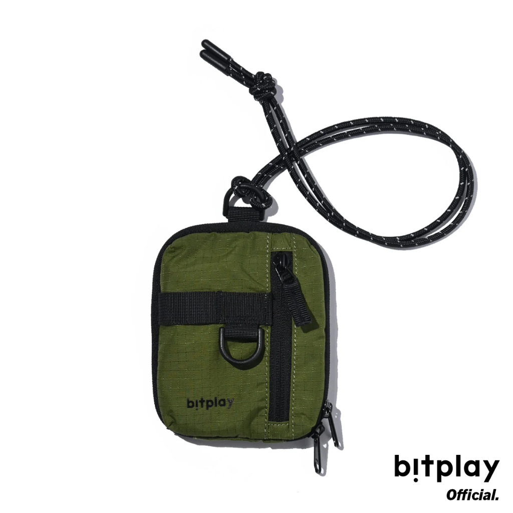 【bitplay】 Essential Pouch 機能小包 軍綠（附頸掛繩）