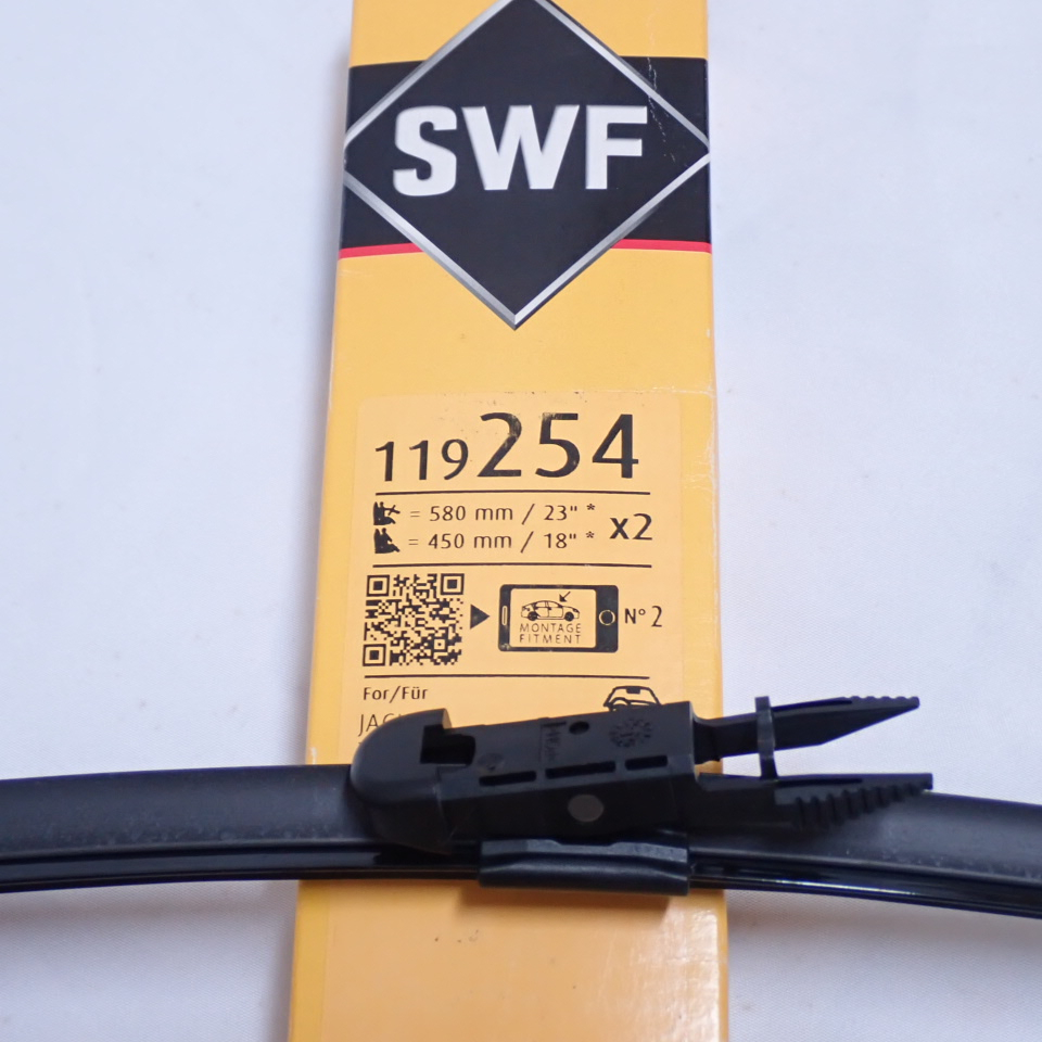 SWF微波雨刷 119-254 JAGUAR XJR XJ8 專用 雨刷 23''+18''