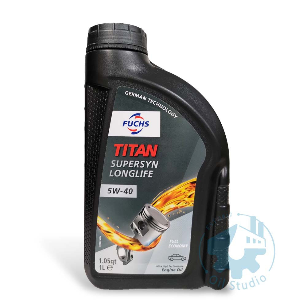 《油工坊》FUCHS TITAN SUPERSYN LONGLIFE 5W40  頂級機油  229.5 SN