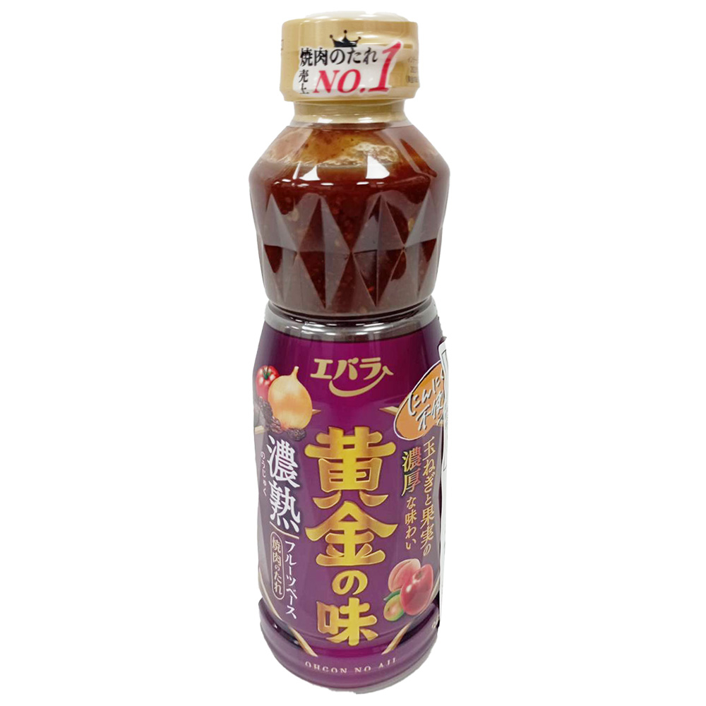 Ebara 黃金之味烤肉醬-葡萄乾風味 360g(原售價179)【Donki日本唐吉訶德】