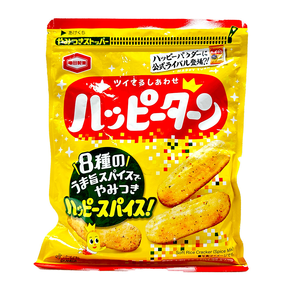 龜田製菓 8種辛香料風味快樂米果 73g【Donki日本唐吉訶德】