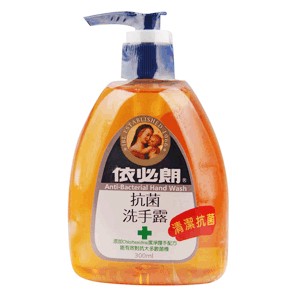 臺灣製造-依必朗抗菌洗手露 -清潔抗菌 300ml【Jay購物】