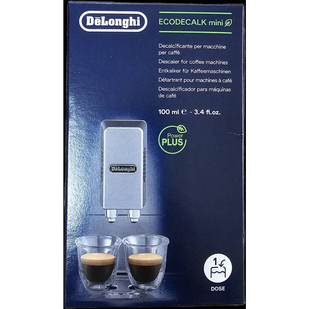 【經緯度咖啡】迪朗奇咖啡機 盒裝除鈣劑(EcoDecalk除垢劑) (也適用SAECO)+全自動咖啡機食用級潤滑油