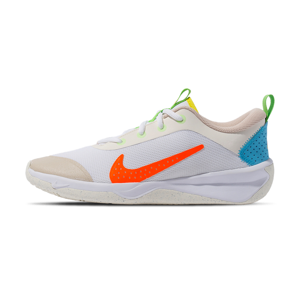 Nike Omni Multi-Court (GS) 大童 白橘藍 運動 訓練 舒適 襪套 休閒鞋 FN8906-181
