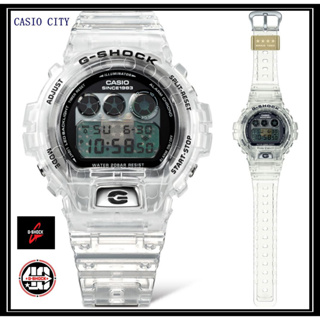 [CASIO CITY]G-SHOCK 40週年限定 獨特透視錶面 半透明 經典三眼 數位系列 DW-6940RX-7