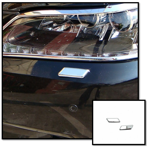 圓夢工廠 Lexus GS 2012~2015 GS250 GS350 GS450 鍍鉻銀 噴水蓋 前燈洗燈器蓋飾片貼