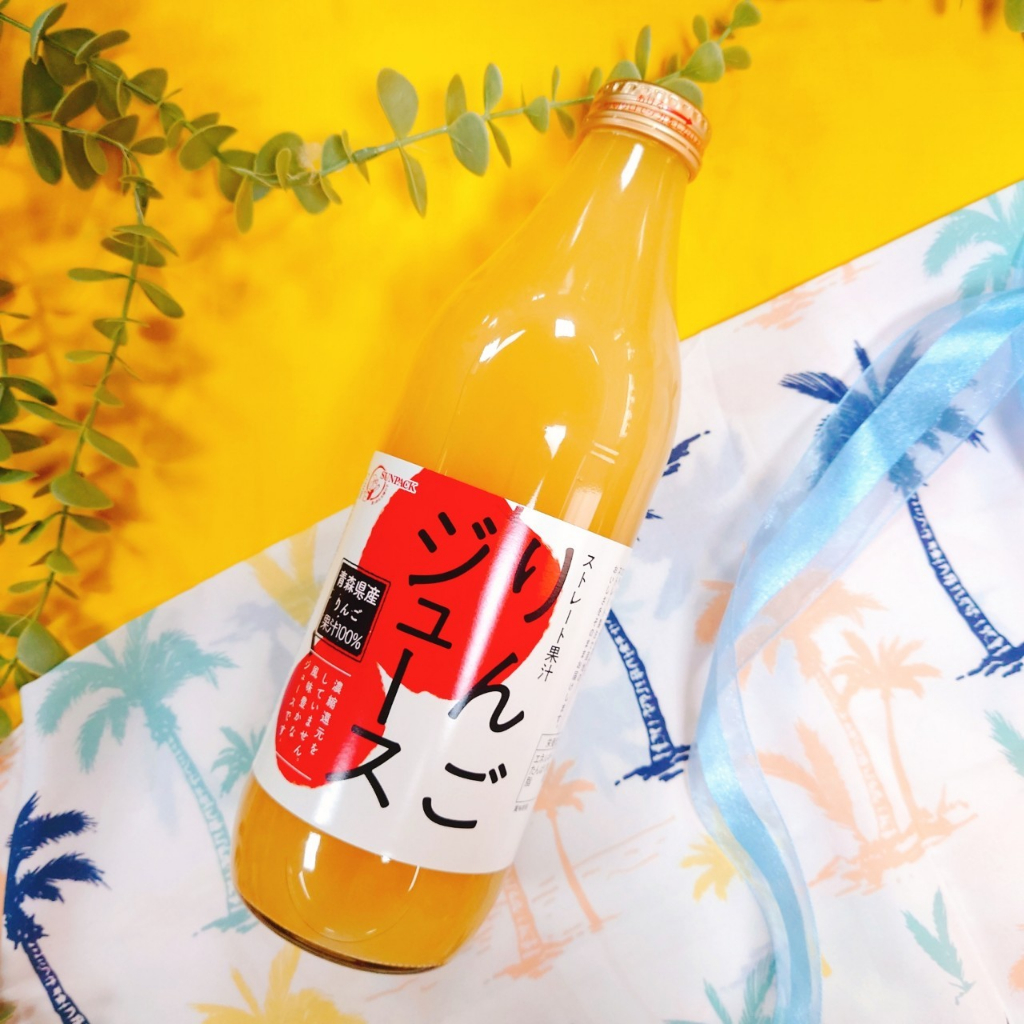 優惠感 現貨 日本 SUNPACK 青森蘋果汁 蘋果汁 金黃蘋果汁 金黃蘋果 青森金黃蘋果汁 一公升 100% 青森蘋果