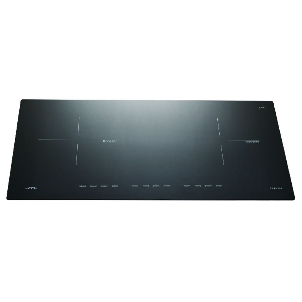 JTL喜特麗 JT-IH238R 檯面式雙口IH爐 750x450mm 黑色 德國SCHOTT微晶玻璃面板