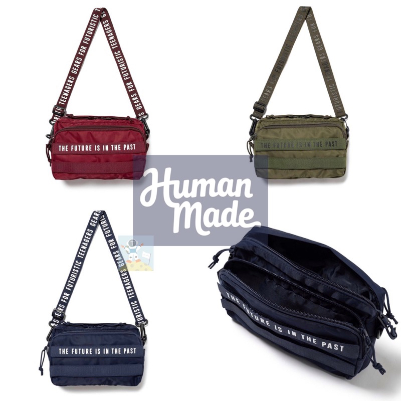 HUMAN MADE 23AW MILITARY POUCH 小包 肩背包 側背包