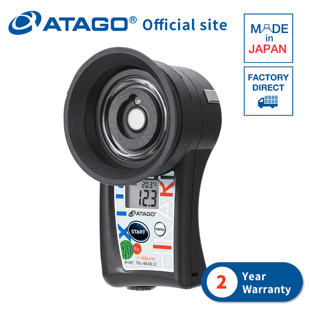 ATAGO 官方網站 - 攜帶式非破壞糖度計 (西瓜) PAL-HIKARi 32