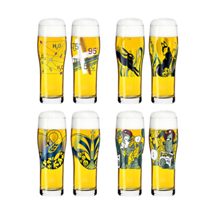 【德國RITZENHOFF+】傳承時光系列德式威力比切啤酒對杯組(一組2入)-共4款《屋外生活》酒杯 玻璃杯 水晶玻璃
