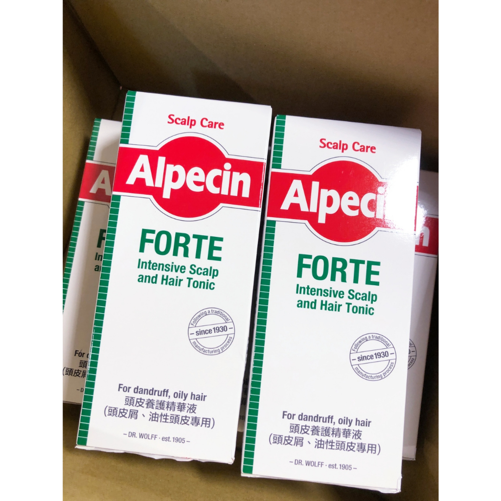 (全新現貨)Alpecin FORTE頭皮養護精華液 200ml (頭皮屑`油性頭皮專用)