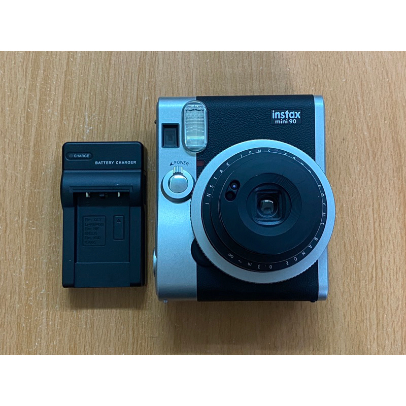 富士 Fujifilm 拍立得  instax mini 90 黑色 底片 mini90 現貨 二手 相機 盒裝 極新