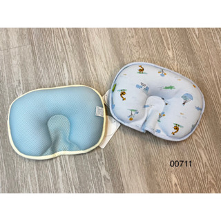 [禎三童裝] 臺灣製 SCHICK 舒適牌嬰兒防偏頭透氣枕/嬰幼童枕頭/透氣棉枕/兩面皆可使用 00711