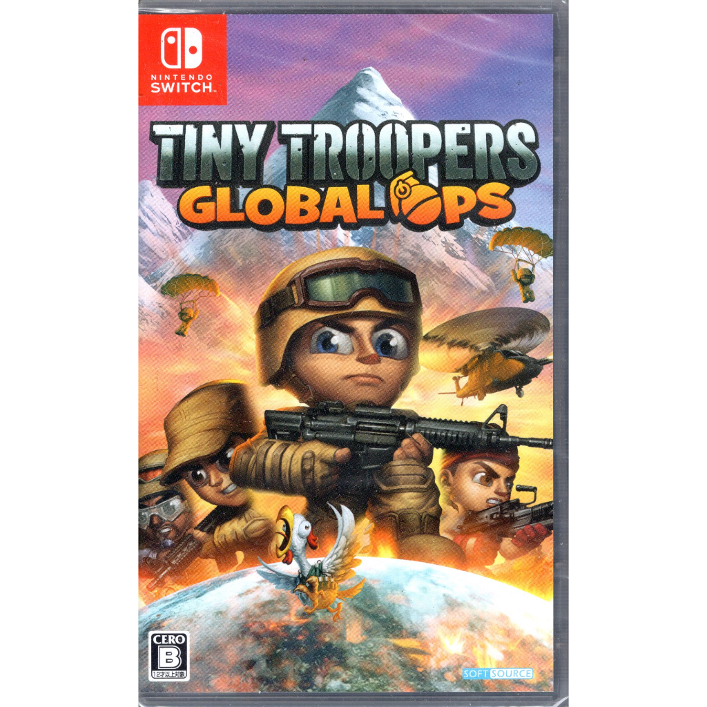 Switch遊戲NS 小小部隊 全球行動 Tiny Troopers: Global Ops 中文版【魔力電玩】