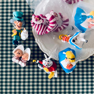 KITAN CLUB PUTITTO Disney 迪士尼 愛麗絲夢遊仙境 系列 杯緣子 愛麗絲 妙妙貓 時間兔 瘋帽客
