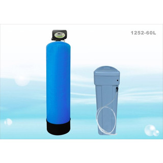 【水易購淨水-苗栗店】ADD-60全自動樹脂軟化器軟水器/1252-60L(含鹽桶)附一包鹽錠/ 除水垢/除石灰質