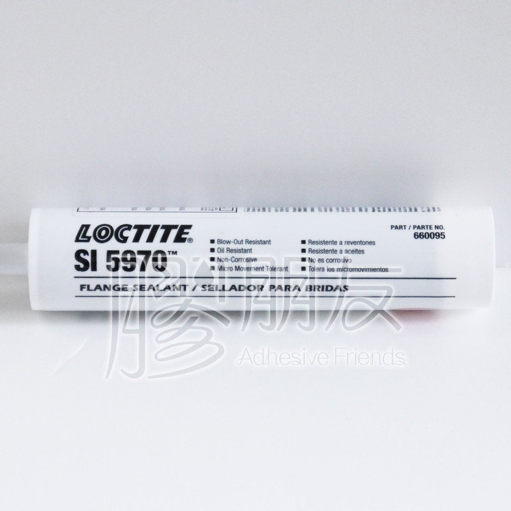 膠朋友 接著劑【過效期福利品】Loctite SI 5970 (300ml) 矽膠型密封劑 黑色 樂泰 正品 發票含稅