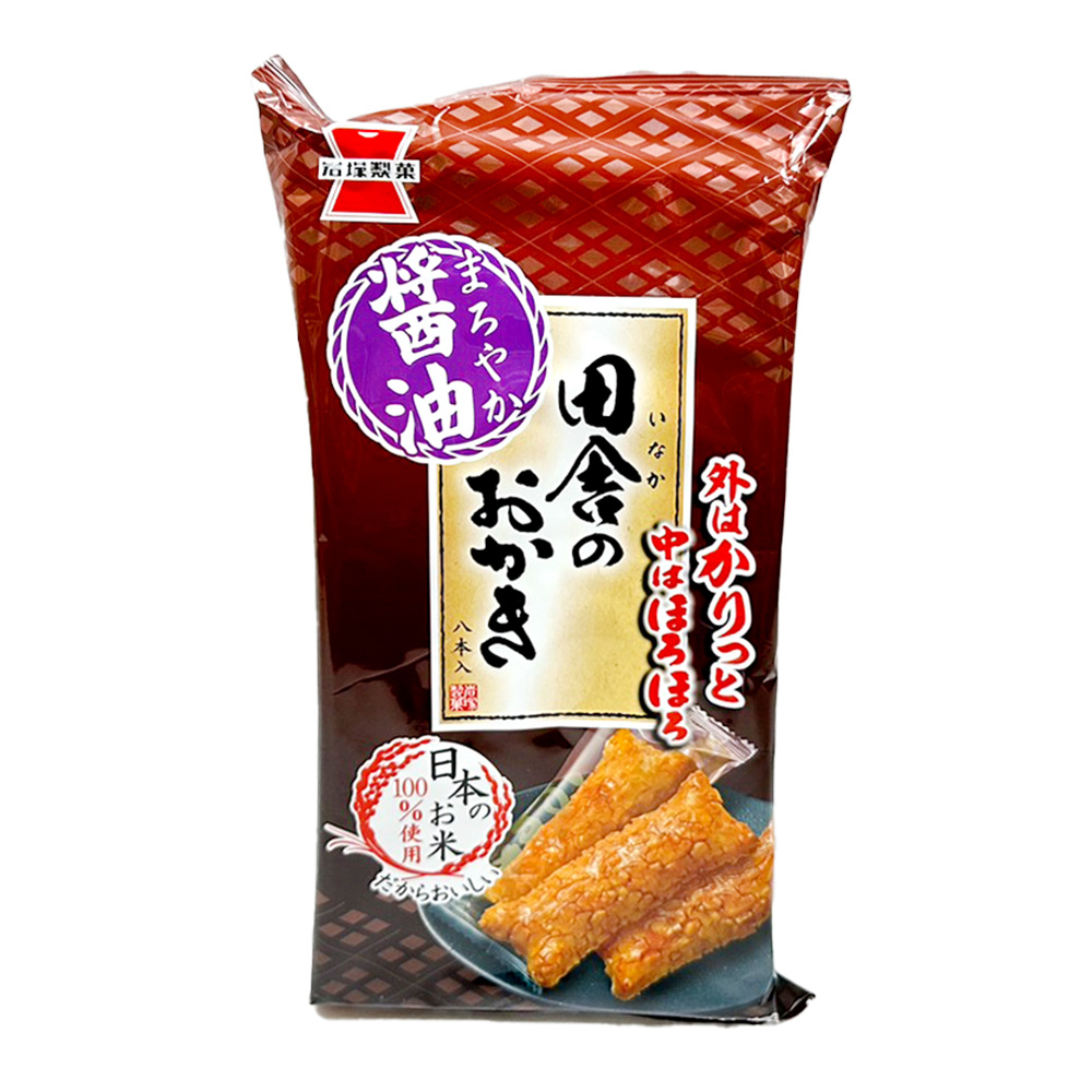 岩塚製菓 田舍米果-醬油風味 93.6g【Donki日本唐吉訶德】
