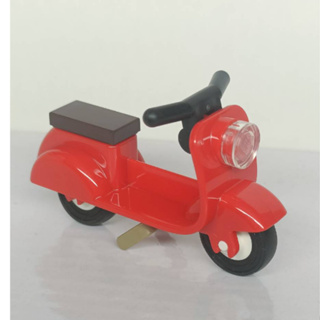 <樂高人偶小舖>正版樂高LEGO 交通工具 偉士牌 機車 摩托車 紅 10243 巴黎餐廳