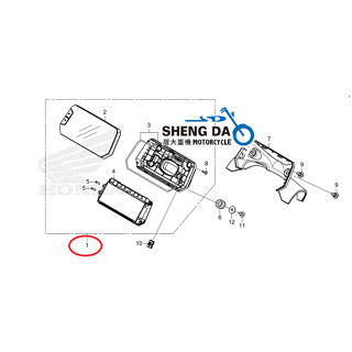 《晟大重機》HONDA MSX GROM三代 碼表總成 ABS版