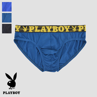 【PLAYBOY】金色織帶涼感透氣網眼三角褲-SP33221