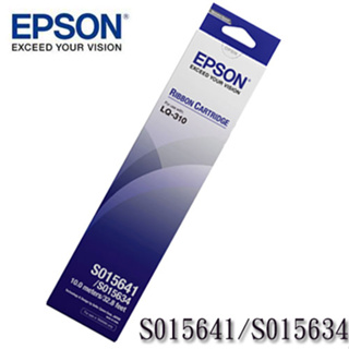 【3CTOWN】含稅 EPSON 愛普生 S015641 黑色 原廠色帶 適用:LQ-310 點矩陣印表機