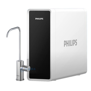 【Philips飛利浦】飛利浦櫥下型RO淨水器AUT4030【淨/純水雙出設計｜600加侖大輸出｜無桶直出更省空間】