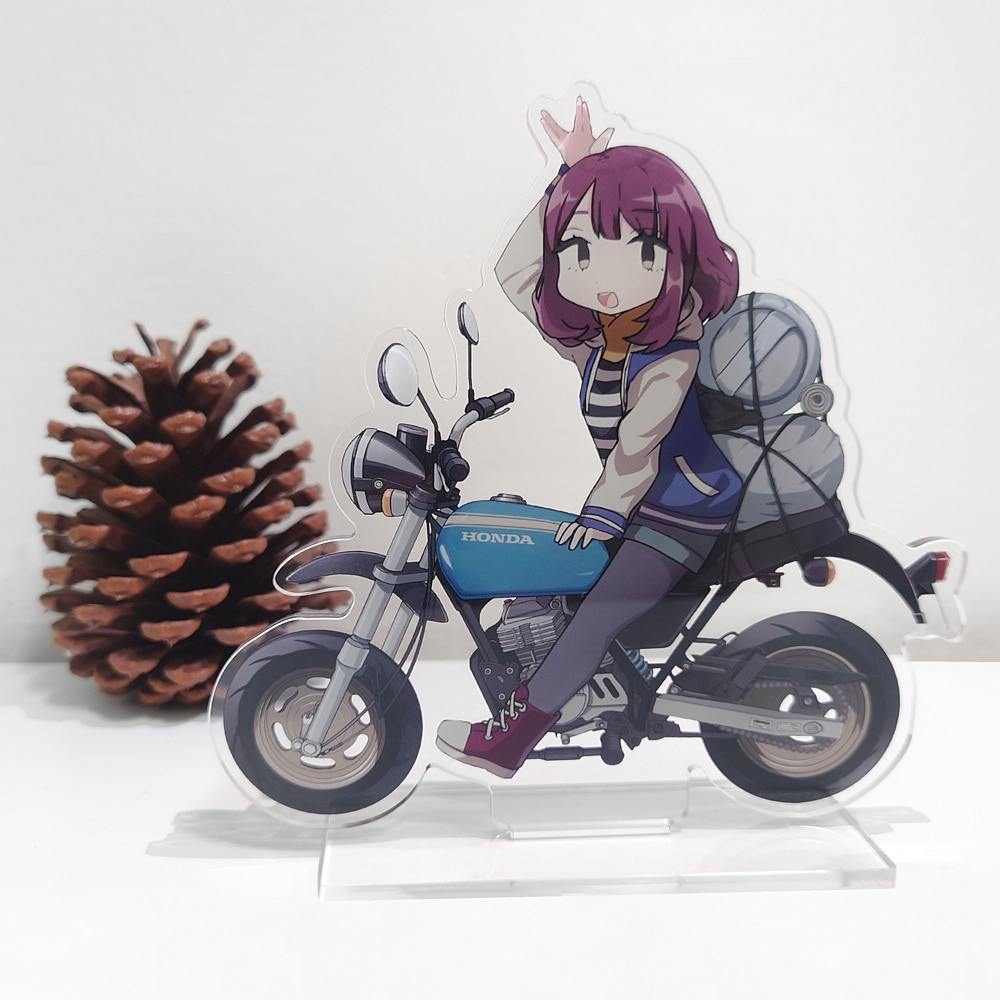 「土岐綾乃 Honda APE 100」搖曳露營立牌