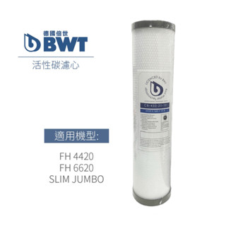 【BWT德國倍世】 除氯過濾器(FH4420/FH6620)專用活性碳濾芯(DIY)
