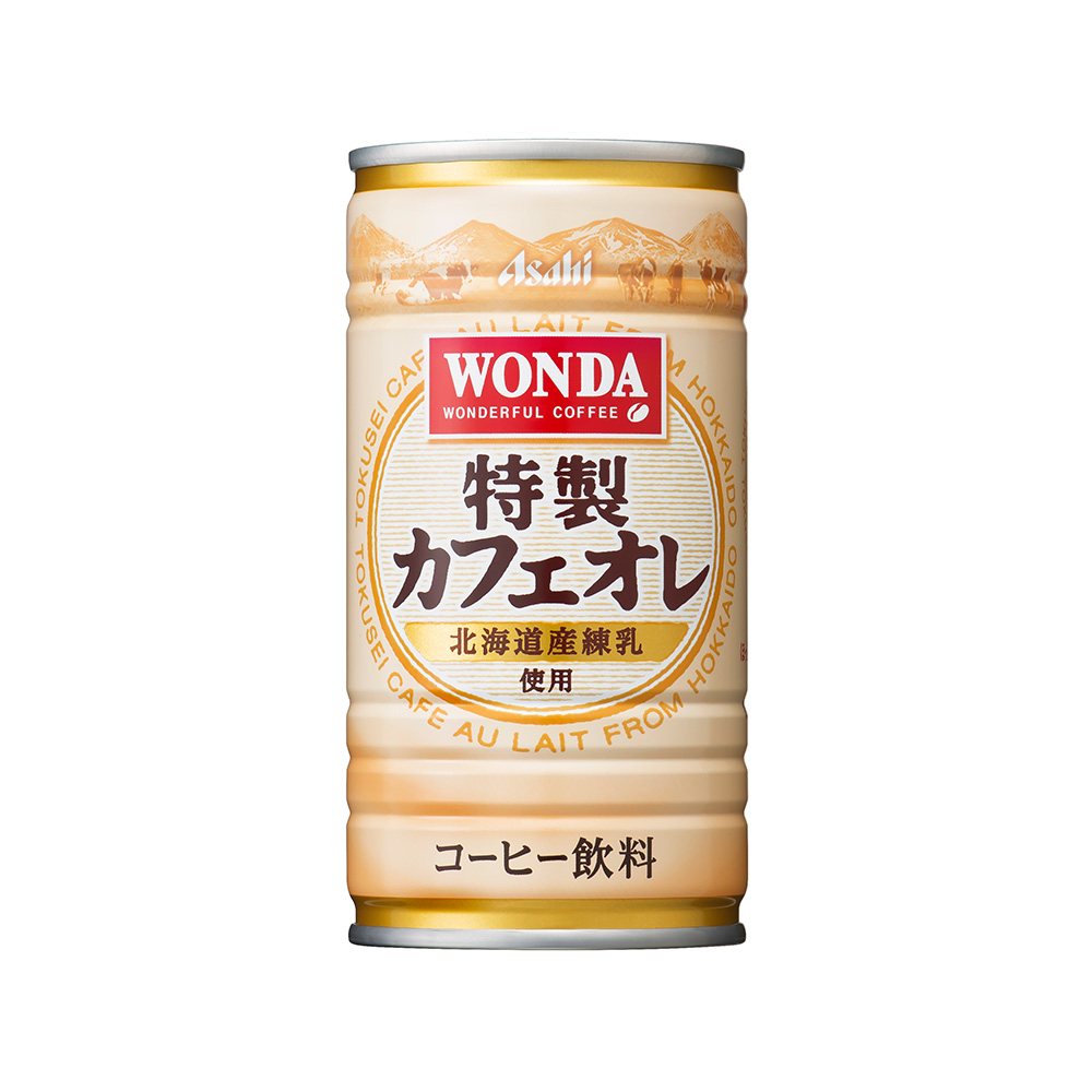 Asahi朝日 WONDA 特製咖啡歐蕾 185g【Donki日本唐吉訶德】