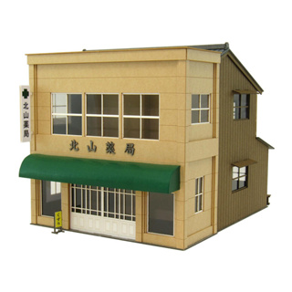 【ArtLife 藝術生活 x 日本sankei】MK05-40街角鋪-8 微縮藝術精品 紙模 DIY 1/80