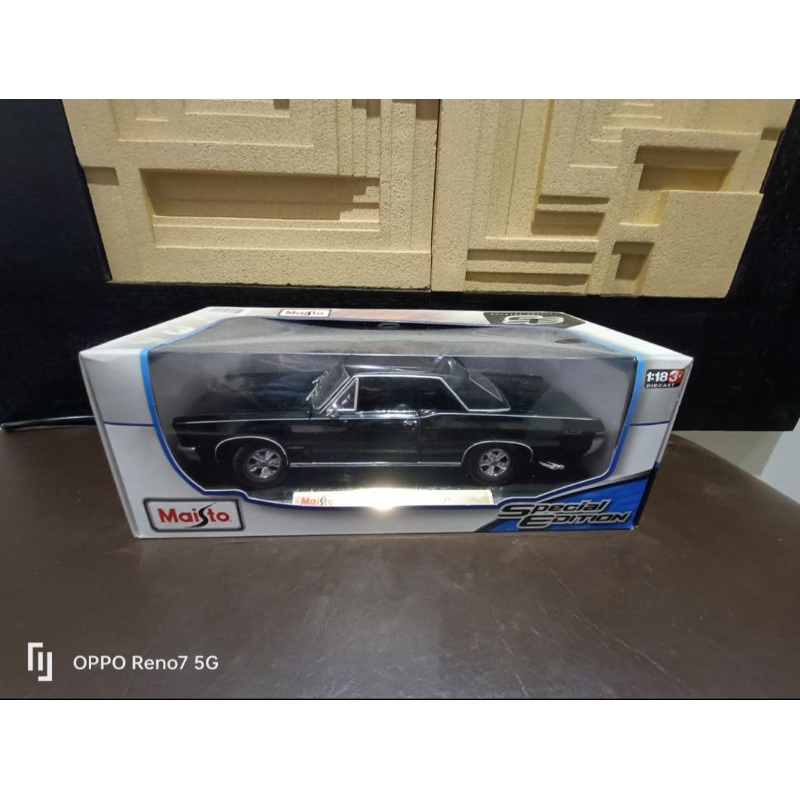 Maisto 1965 PONTIAC GTO 龐帝克 GTO 1/18 美式復古經典肌肉車