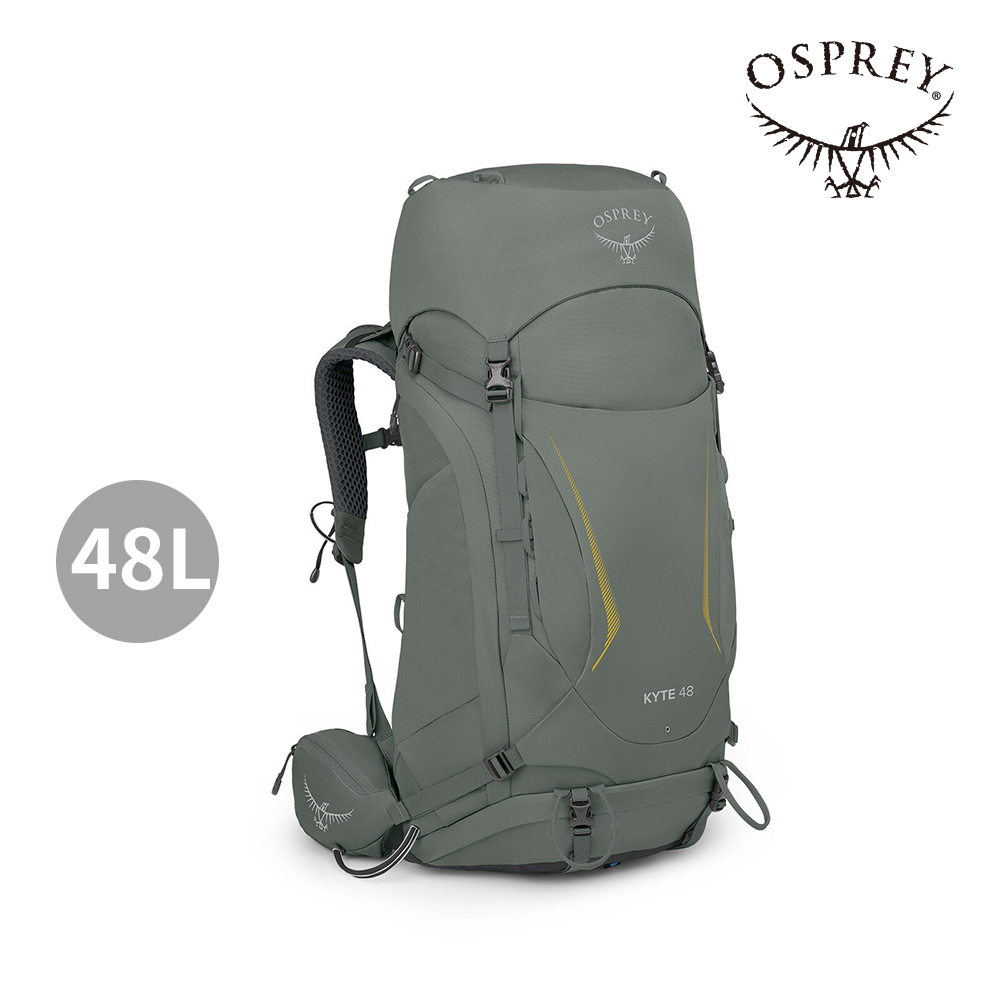 【Osprey】女款 Kyte 48L 輕量健行登山背包/S23升級版 (洛基溪綠色)48升登山包|OSCB2WBF11