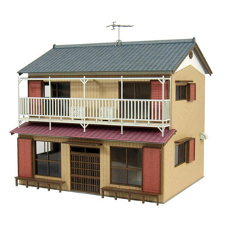 【ArtLife 藝術生活 x 日本sankei】MK05-53私人住宅-4 微縮藝術精品 紙模 DIY 1/80