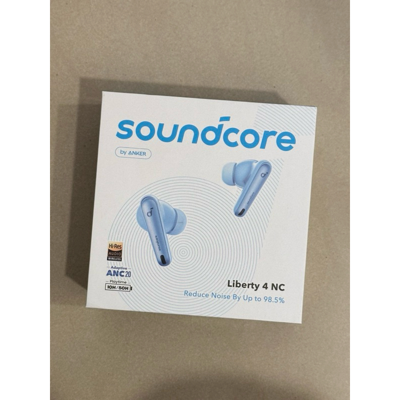 全新soundcore Liberty 4 NC 主動降噪 真無線藍牙耳機【蝦皮最便宜！】