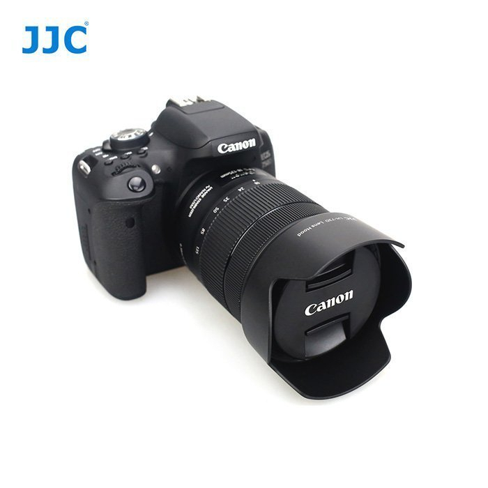 JJC EW-73D遮光罩RF 24-105MM F4-7.1 IS STM佳能EOSR10 R5 R6 80D 77D