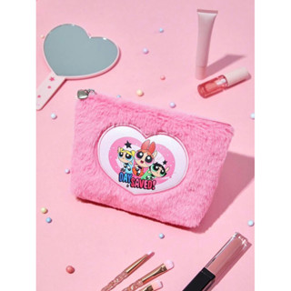 現貨THE POWERPUFF GIRLS 飛天小女警 粉色 可愛時尚 化妝包