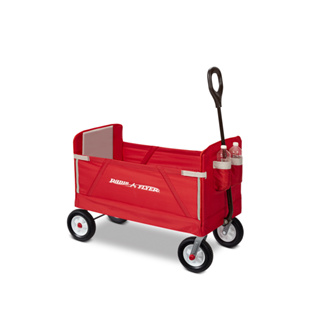 Radio Flyer 摺學家三合一折疊旅行拖車(橡膠胎)_#3955A (福利品出清)