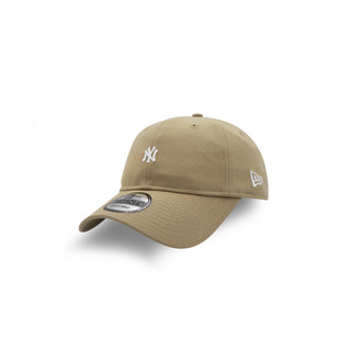 NEW ERA 男女 920 9TWENTY MINI LOGO 洋基 駝/白 NE70468908